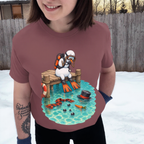 lifestyle scene ~ Meltdown Rescue Mission ~ Comfort Colors Premium T-Shirt