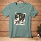 Snowmen with a parrot are featured on a photo with text "USE THIS ONE."