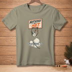 Snowman dunking basketball into hoop with text "Nothing But Net."